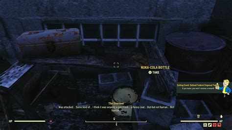 fallout 76 mountainside overseer log